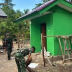 Satgas TMMD 127 Kodim 1804/Kaimana Kerjakan Kedudukan Profil di Kampung Sisir, Progres Capai 95 Persen