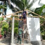 Satgas TMMD ke-127 Kodim 1305/Buol Tolitoli Kejar Target Pembuatan MCK di Desa Oyom