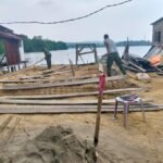 Satgas TMMD 127 Kodim 1417/Kendari Mulai Pasang Besi Fondasi RTLH di Nambo