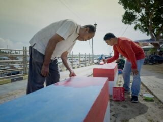 Satgas TMMD 127 Kodim 1417/Kendari Bersama Warga Percantik Infrastruktur di Petoaha