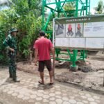 Menjulang di Tengah Harapan: Pemasangan Hand Drill Tower Sumur Bor Milik Edi Pujianto