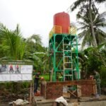Menjulang di Tengah Desa: TMMD Ke-127 Pasang Hand Drill Tower Sumur Bor di Kota Jawa
