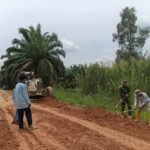 Satgas TMMD 127 Kodim 0430/Banyuasin Kebut Pembangunan Jalan Wonosari – Rukun Makmur, Progres Capai 90 Persen