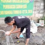 Manfaat Nyata TNI AD: Sumur Bor di Masjid Jami Al Mujahidin Sukamaju Masuki Tahap Krusial