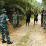 Dansatgas TMMD 127 Kodim 1015/Sampit Beri Semangat Personel di Lokasi Pembangunan Jembatan