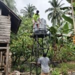 Satgas TMMD ke-127 Kodim 1305/Buol Tolitoli Selesaikan Pembangunan Sumur Bor di Dusun 1 Kamlisa