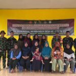 Satgas TMMD 127 Bersama PKK Desa Wonosari Laksanakan Kegiatan Peningkatan Pendidikan Melalui Program Kerja Paket