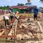 Kemanunggalan TNI-Rakyat dan Kepedulian Sosial, Tetap Semangat bekerja meski menjalankan ibadah Puasa