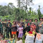 Dari Bibit Jadi Panen: Pos Selal Satgas Swasembada Yonif 751/VJS Petik Jagung Ketahanan Pangan Bersama Warga