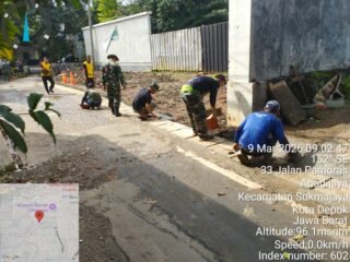 Capaian Gemilang TMMD Ke-127: Sasaran Fisik Drainase di Depok Sentuh Angka 100%