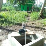 Sumur Bantuan TMMD 127 di Kampung Sisir Rampung, Satgas Pasang Mesin Air