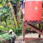 Pemasangan Profil Air Jadi Tahap Akhir Pembangunan MCK TMMD 127 di Kampung Sisir