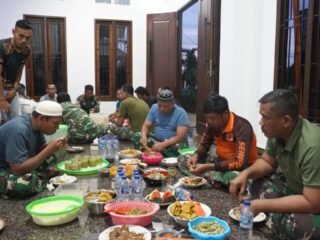 Silaturahmi Satgas TMMD 127 dan Warga Jadi Kunci Keberhasilan Program