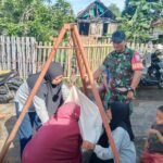 Babinsa Koramil Hu'u Dampingi Layanan Kesehatan Warga di Dusun Rasabou