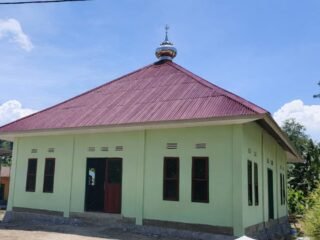 Satgas TMMD ke-127 Kodim 1305/Buol Tolitoli Rampungkan Pembangunan Masjid 100 Persen di Dusun Ogomolobu