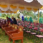 Satgas TMMD 127 Kodim 1015/Sampit Siapkan Lapangan Upacara Penutupan Program TMMD