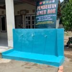 Satgas TMMD 127 Kodim 0430/Banyuasin Pasang Kran Sumur Bor untuk Kemudahan Warga Wonosari