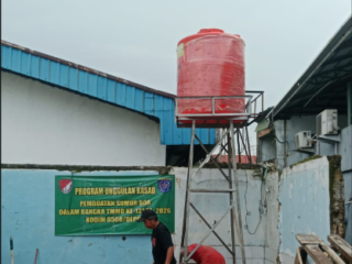 Jelang Penutupan TMMD 127, Kodim Depok Pastikan Fasilitas Air Bersih Siap Digunakan