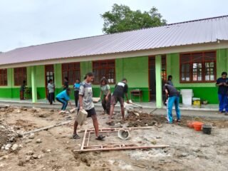 Tuntas 100 Persen, TMMD Ke-127 Kodim 1618/TTU Hadirkan Harapan Baru Pendidikan di Perbatasan