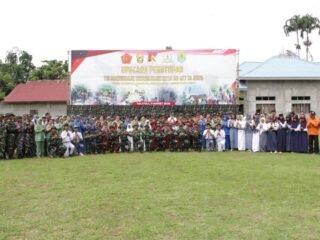 Penutupan TMMD ke-127 Kodim 1305/BT, Kasdam Ajak Warga Rawat Hasil Pembangunan