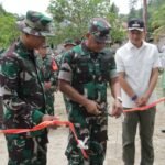 Kasdam XXIII/Palaka Wira Resmikan Masjid Hasil TMMD di Dusun Ogomolobu