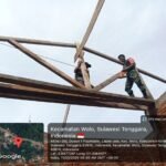 Pererat Kemanunggalan TNI dan Rakyat, Koptu Suharman Bantu Pembangunan Rumah Warga di Desa Ulu Lapapao