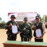 Pangdam II/Swj Resmi Tutup TMMD Ke-127 Kodim 0430/Banyuasin di Desa Wonosari