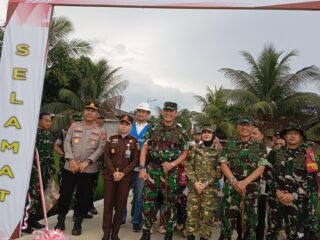 Upacara Penutupan TMMD ke-127 Kodim 0421/LS di Pesawaran Berjalan Lancar