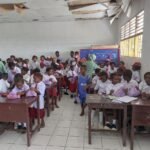 Persit Kodim Kaimana Laksanakan Gerakan Bersama Cegah Stunting dalam TMMD 127