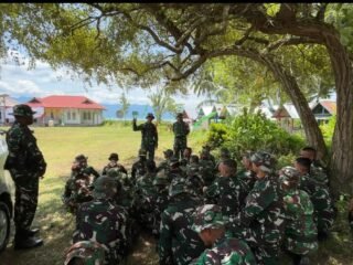 Dandim 1804/Kaimana Cek Personel dan Materiel Usai Pelaksanaan TMMD 127