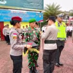 Pastikan Keamanan Idul Fitri, Kodim 1309/Manado Hadiri Apel Gelar Pasukan Operasi Ketupat 2026