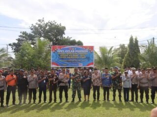 Sinergisitas Lintas Sektor, Dandim 1508/Tobelo Hadiri Apel Gelar Pasukan Operasi Ketupat 2026