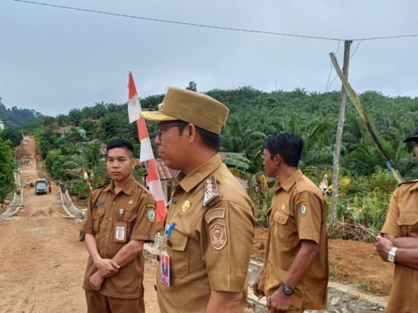 Camat Telaga Antang Apresiasi Kegiatan TMMD ke - 127