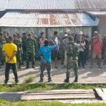 Koramil 1612-04 Elar Gelar Jumat Bersih di Pasar Pota, Wujud Sinergi TNI dan Masyarakat