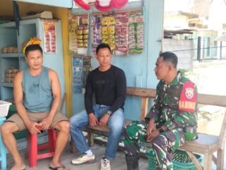 Babinsa Koramil 1614-01/Dompu Ingatkan Warga Pentingnya Saling Menghargai