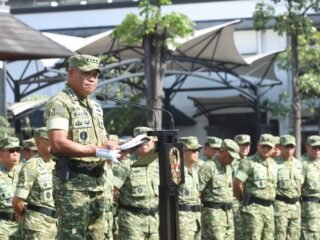 Wakasad Pimpin Penerimaan Perwira Remaja TNI AD Abituren Dikmapa PK TA 2026
