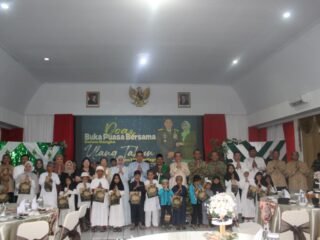 Pererat Silaturahmi, Dandim 1309/Manado Hadiri Doa dan Buka Puasa Bersama HUT Danrem 131/Santiago