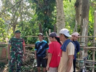 Musim Panen Tiba, Babinsa Ta’a Himbau Warga Tetap Perhatikan Faktor Keamanan