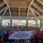 Babinsa Manikliyu Bersama Bhabinkamtibmas Gelar Gebyar Simpatik dan Berikan Materi Wawasan Kebangsaan kepada Pelajar