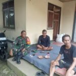 Babinsa Bangbang Aktif Anjangsana ke Warga, Jaga Kondusivitas Wilayah Menjelang Nyepi