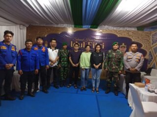 Personel Kodim 1309/Manado Bersama Polresta Manado dan Pemerintah Kota Manado Laksanakan Pos Pam Sambut Idul Fitri 1447 H / 2026