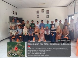 Kodim 0428/MukoMuko Hadiri Acara Sertijab Camat XIV Koto Kab. MukoMuko