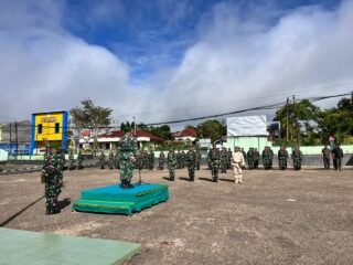 Di Tengah Isu Global, Kodim 1621/TTS Gelar Upacara 17-an dengan Semangat Nasionalisme Tinggi