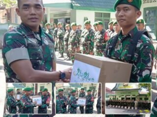 Dandim 1606 Mataram Bagikan Bingkisan Lebaran 1447 H