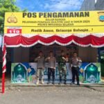 Ciptakan Rasa Aman, Kodim 1302/Minahasa Siagakan Personel Pos Pam Terpadu.