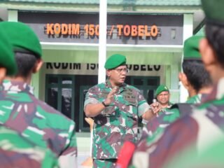 Kodim 1508/Tobelo Tegaskan Kesiapsiagaan dan Pengamanan Terpadu di wilayah Jelang Idul Fitri 1447 H