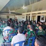 Komandan Kodim 0428/MukoMuko Berikan Pengarahan (JamDan) Pelepasan Cuti Gelombang I, Serta Penyerahan Bingkisan Lebaran 1447 H