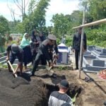 Bentuk Penghargaan Atas Pengabdian, Dandim 1310/Bitung Pimpin Upacara Persemayaman dan Pemakaman Anggota Kodim 1310/Bitung dengan Penuh Khidmat