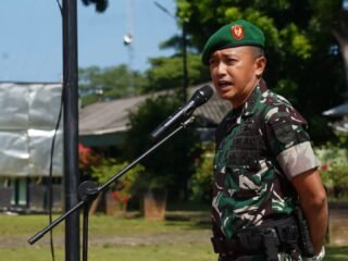 Dandim 0421/LS Pimpin Upacara Pelepasan Cuti Bersama Idul Fitri 1477 H