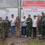 Dandim 1302/Minahasa Dampingi Irdam XIII/Merdeka Tinjau Pembangunan KDKMP Di Tomohon.